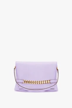 Victoria Beckham Chain Pouch With Strap In Lilac Leather 11 Victoria Beckham Chain Pouch With Strap In Lilac Leather -Victoria Beckham 20230315 VB ACC 032020copy