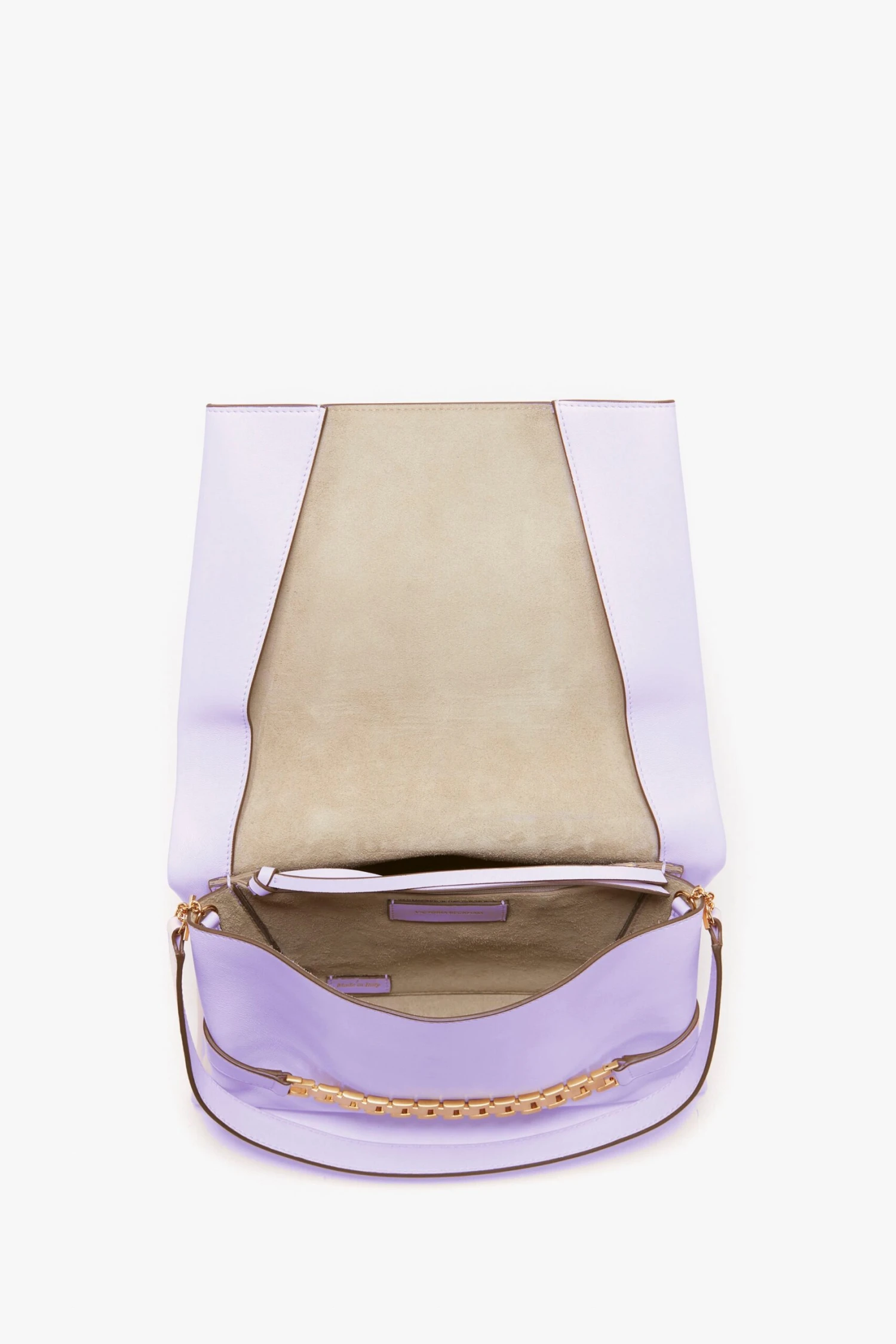 Victoria Beckham Chain Pouch With Strap In Lilac Leather 3 Victoria Beckham Chain Pouch With Strap In Lilac Leather - Image 3