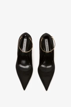 Victoria Beckham Pointy Toe Pump In Black Satin 7 Victoria Beckham Pointy Toe Pump In Black Satin -Victoria Beckham 20230613 VB ecom 019