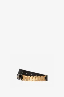 Watch Strap Detail Belt In Black -Victoria Beckham 20230613 VB ecom 177