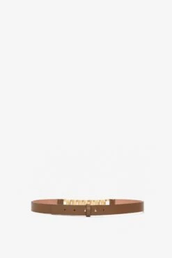 Watch Strap Detail Belt In Khaki-Brown -Victoria Beckham 20230613 VB ecom 181