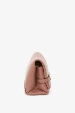 Victoria Beckham Mini Chain Pouch With Long Strap In Truffle Leather -Victoria Beckham 20230613 VB ecom 221