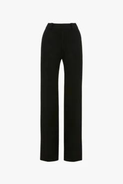 Victoria Beckham Tailored Straight Leg Trouser In Black -Victoria Beckham 20230616 VB ecom 11601