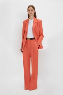 Victoria Beckham Single Pleat Trouser In Papaya 11 Victoria Beckham Single Pleat Trouser In Papaya -Victoria Beckham 20230912 VB 746 57650357 1ce4 4363 8921 b1af54f7eec8