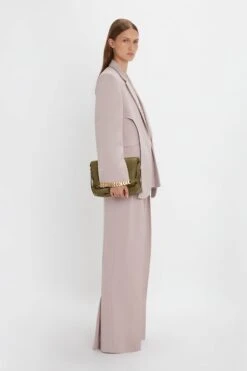 Victoria Beckham Double Panel Front Jacket In Rose Quartz -Victoria Beckham 20230912 VB 792