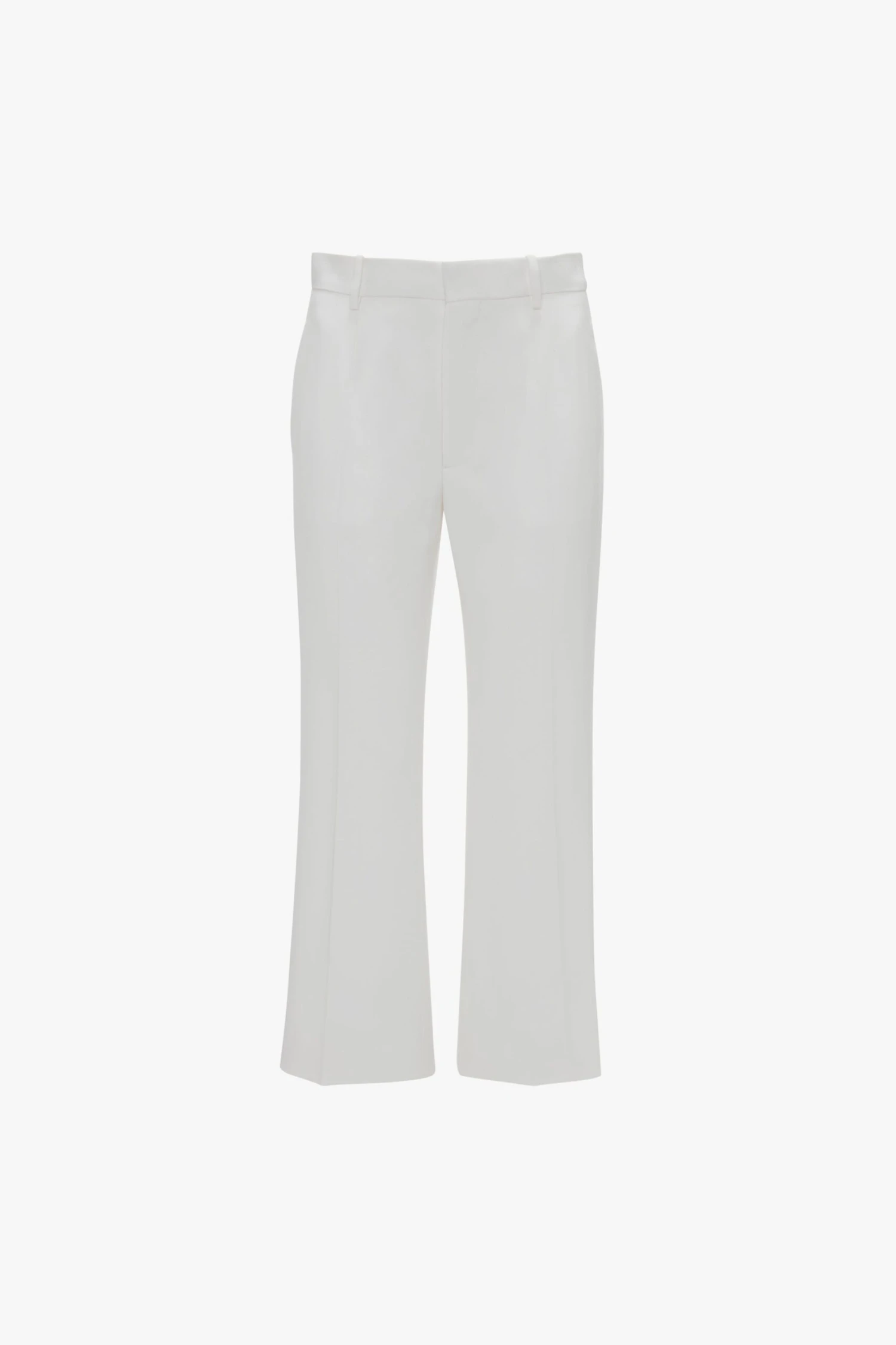 Victoria Beckham Exclusive Cropped Tuxedo Trouser In Ivory 6 Victoria Beckham Exclusive Cropped Tuxedo Trouser In Ivory - Image 6