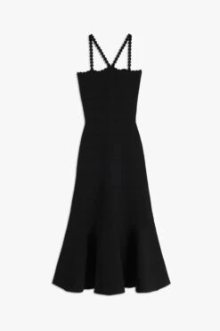 Victoria Beckham Scalloped Strap Flare Dress In Black 9 Victoria Beckham Scalloped Strap Flare Dress In Black -Victoria Beckham 72 VICTORIA BECKHAM SCALLOPED STRAP FLARE DRESS 1322KDR003779A BLACK 1 2700 4050 247 LR a8b704d7 1e0e 49d5 9cac 8b751daa7764