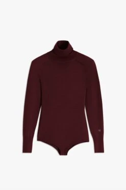 Victoria Beckham Poloneck Bodysuit In Bordeaux 9 Victoria Beckham Poloneck Bodysuit In Bordeaux -Victoria Beckham 76 VICTORIA BECKHAM POLO NECK BODY 1322KTP004064A BORDEAUX 1 2700 4050 247 LR 7191ff50 95d4 4308 8045 90889dd4a6d1