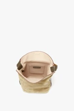 Victoria Beckham Large Belt Bag In Lichen Suede -Victoria Beckham LargeBeltBaginLICHENSUEDE4