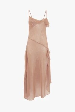 Victoria Beckham Bias Cami Slip Dress In Rosewater -Victoria Beckham UntitledSession4109