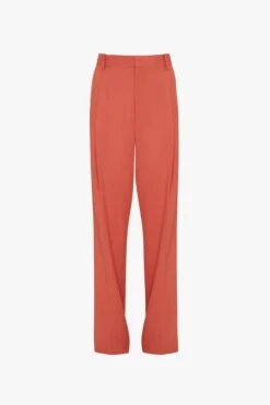 Victoria Beckham Single Pleat Trouser In Papaya 13 Victoria Beckham Single Pleat Trouser In Papaya -Victoria Beckham UntitledSession4184