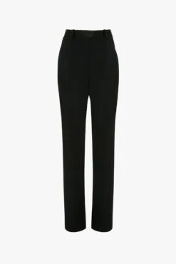 Victoria Beckham Satin Panel Straight Leg Trouser -Victoria Beckham UntitledSession4250 4d559d2c abcb 4153 b81d 12f11d53cafe