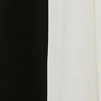 Victoria Beckham Tie Detail Gown In Vanilla-Black 7 Victoria Beckham Tie Detail Gown In Vanilla-Black - Image 7