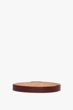 Victoria Beckham Exclusive Jumbo Frame Belt In Burgundy Leather -Victoria Beckham UntitledSession4470 86df6733 0779 4710 b466 d0a12ee60914