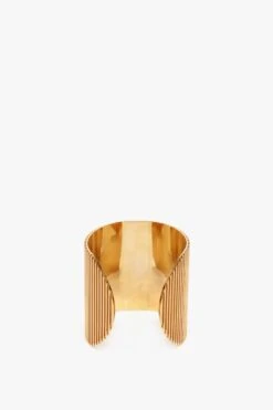 Victoria Beckham Exclusive Perfume Cuff In Gold -Victoria Beckham UntitledSession4568