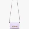 Victoria Beckham EXCLUSIVE Mini Chain Pouch With Long Strap In Lilac Leather