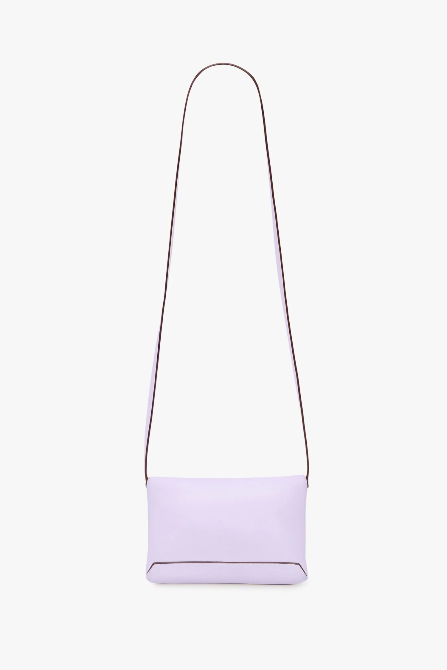 Victoria Beckham EXCLUSIVE Mini Chain Pouch With Long Strap In Lilac Leather 5 Victoria Beckham EXCLUSIVE Mini Chain Pouch With Long Strap In Lilac Leather - Image 5
