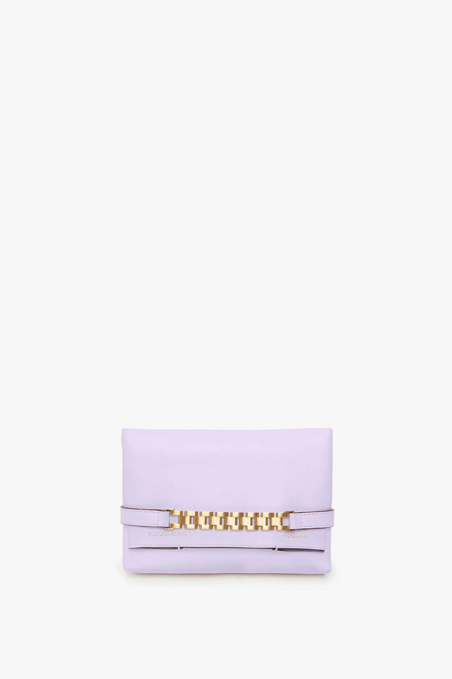 Victoria Beckham EXCLUSIVE Mini Chain Pouch With Long Strap In Lilac Leather 8 Victoria Beckham EXCLUSIVE Mini Chain Pouch With Long Strap In Lilac Leather - Image 8