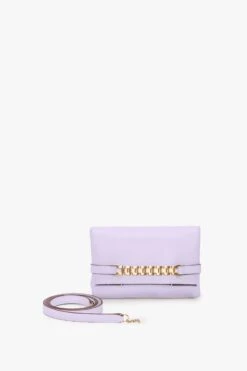 Victoria Beckham EXCLUSIVE Mini Chain Pouch With Long Strap In Lilac Leather 13 Victoria Beckham EXCLUSIVE Mini Chain Pouch With Long Strap In Lilac Leather -Victoria Beckham UntitledSession4653