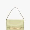 Victoria Beckham Chain Pouch With Strap In Avocado Leather
