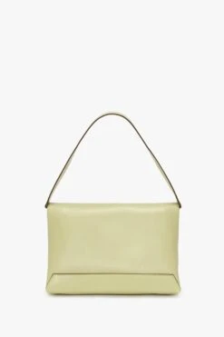 Victoria Beckham Chain Pouch With Strap In Avocado Leather -Victoria Beckham UntitledSession4732