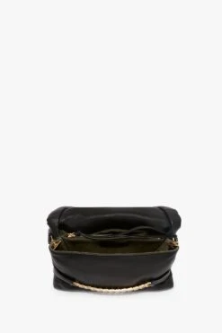 Victoria Beckham Puffy Chain Pouch With Strap In Black Leather 12 Victoria Beckham Puffy Chain Pouch With Strap In Black Leather -Victoria Beckham UntitledSession4763