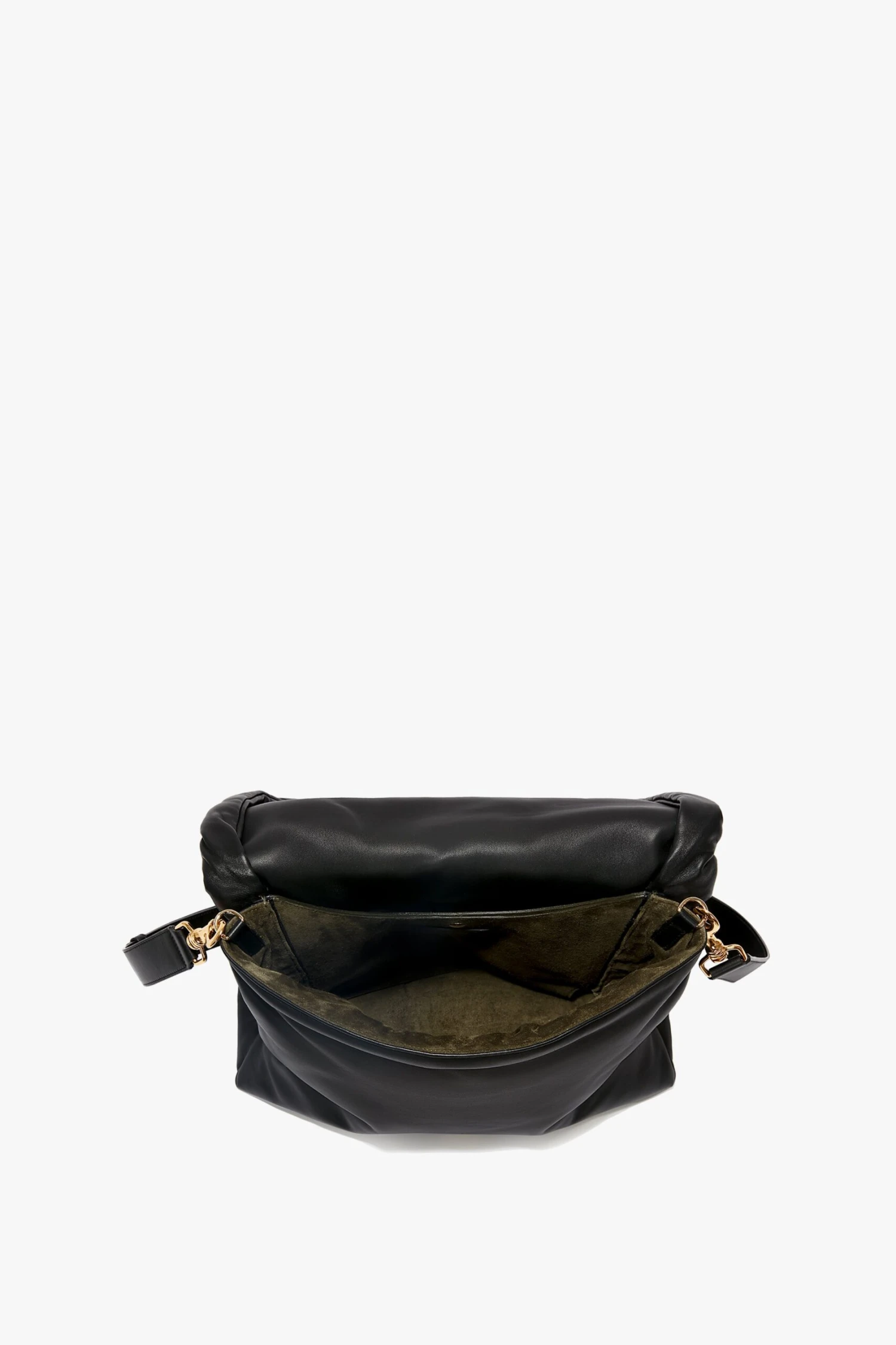Victoria Beckham Puffy Jumbo Chain Pouch In Black Leather 5 Victoria Beckham Puffy Jumbo Chain Pouch In Black Leather - Image 5