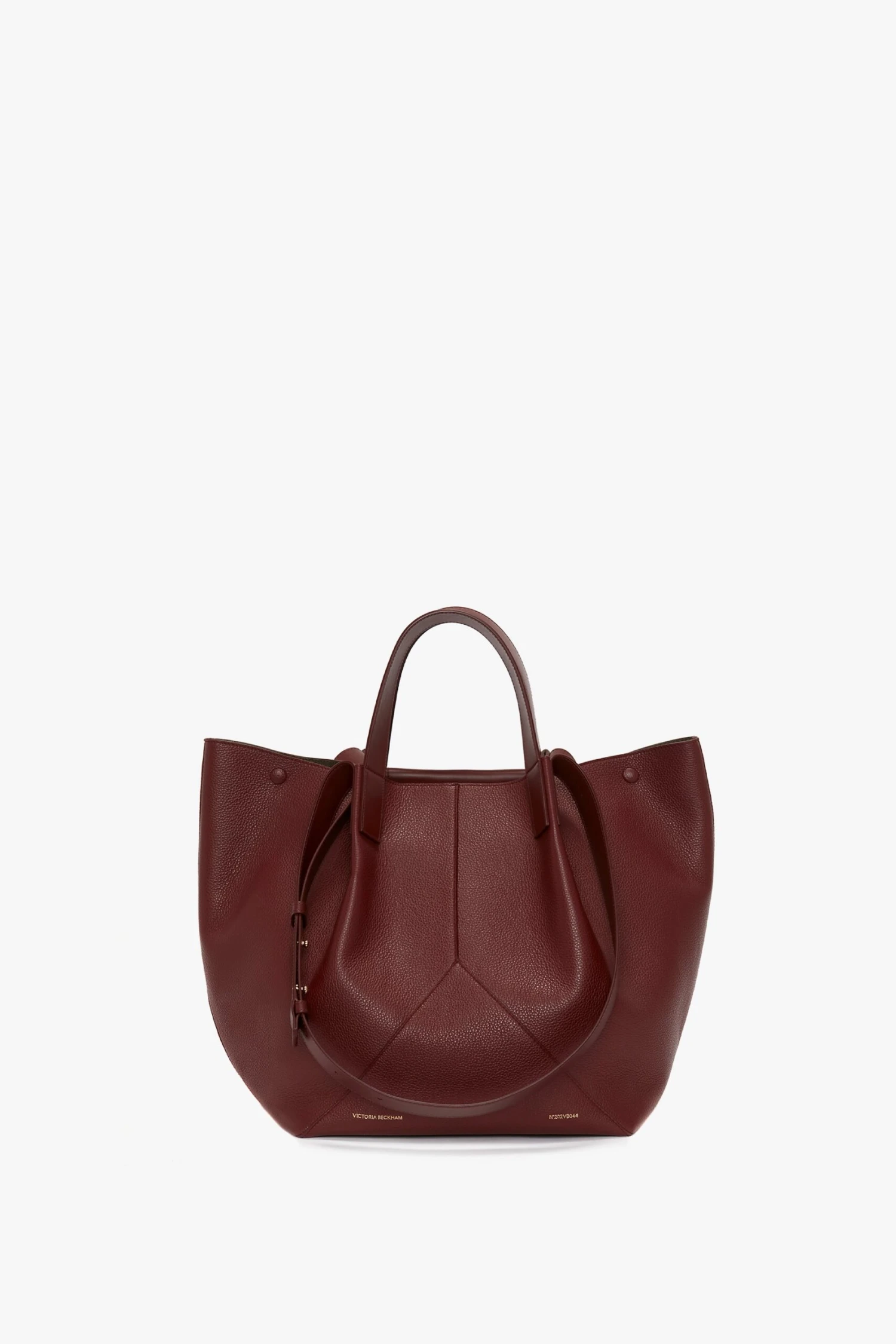Victoria Beckham The Medium Tote In Burgundy Leather 2 Victoria Beckham The Medium Tote In Burgundy Leather - Image 2