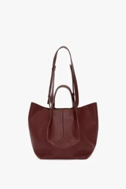 Victoria Beckham The Medium Tote In Burgundy Leather 11 Victoria Beckham The Medium Tote In Burgundy Leather -Victoria Beckham UntitledSession4820