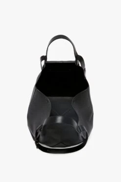 Victoria Beckham The Jumbo Tote In Black Leather -Victoria Beckham UntitledSession4843
