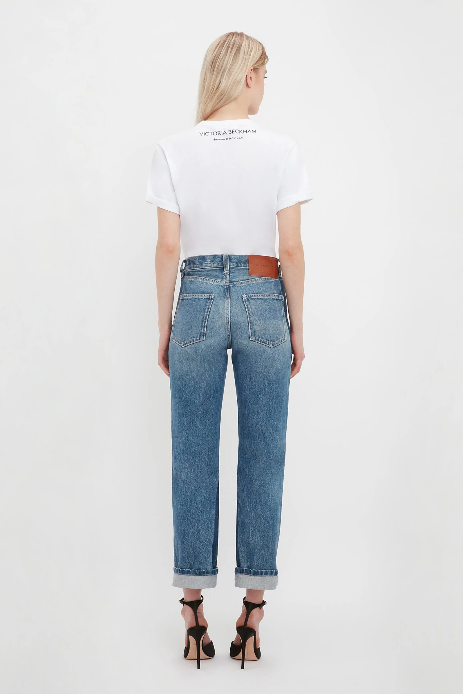 Victoria Beckham IT'S PARIS, BABY! T-shirt In White 3 Victoria Beckham IT'S PARIS, BABY! T-shirt In White - Image 3