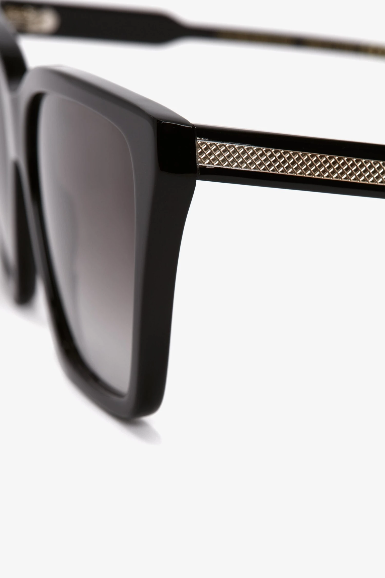 Victoria Beckham Soft Square Frame Sunglasses In Black-Gold 3 Victoria Beckham Soft Square Frame Sunglasses In Black-Gold - Image 3
