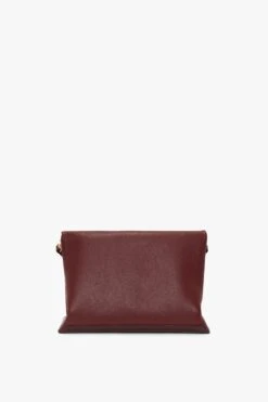 Victoria Beckham Jumbo Chain Pouch In Bordeaux -Victoria Beckham UntitledSession7185