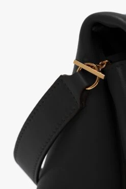 Victoria Beckham Chain Pouch With Strap In Black Leather -Victoria Beckham UntitledSession8545copy