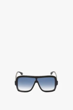 Victoria Beckham Layered Mask In Black Gradient