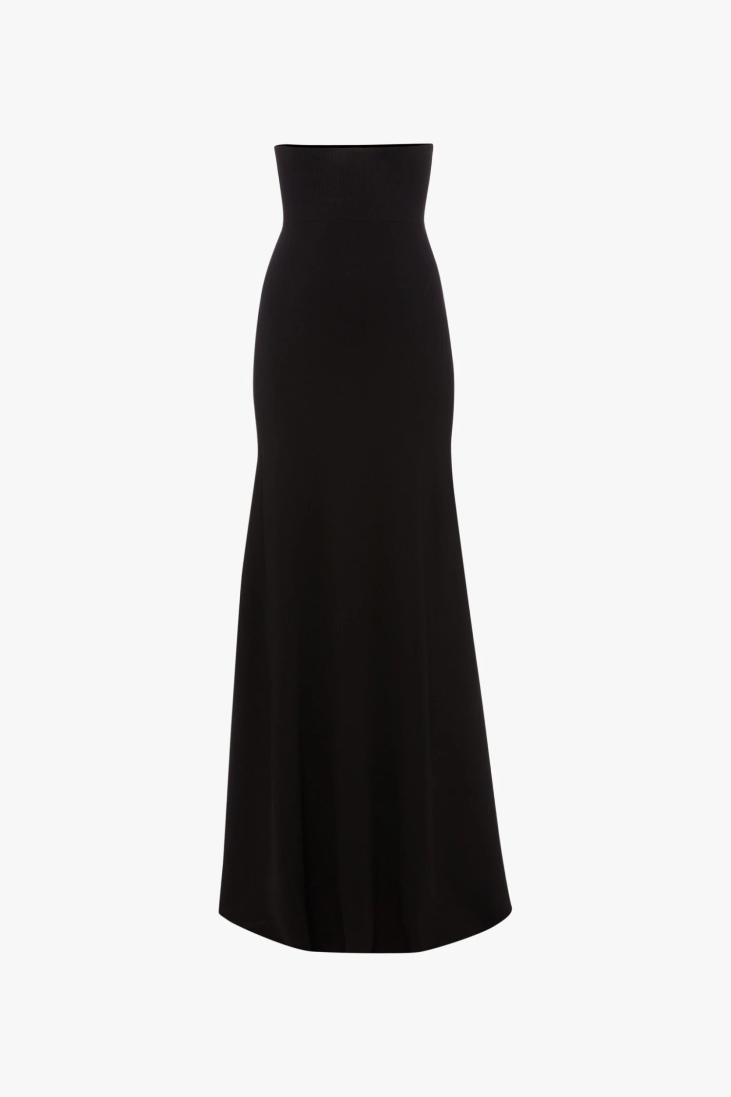 Victoria Beckham Floor-Length Knitted Skirt In Black 7 Victoria Beckham Floor-Length Knitted Skirt In Black - Image 7