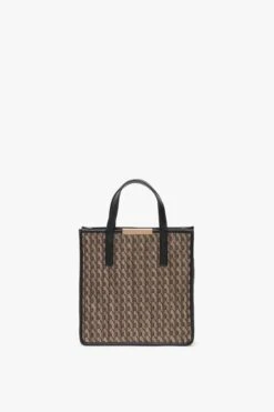 Victoria Beckham VB Monogram Mini Shopper In Jacquard